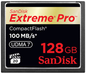 SanDisk со скоростью записи 100мб/сек.