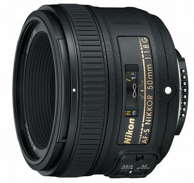 Nikon AF-S NIKKOR 50mm f/1.8G - new