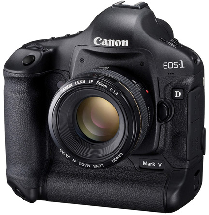 Слухи: ожидается Canon EOS 1D Mark V ?