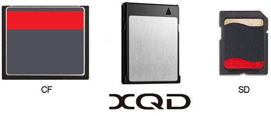 XQD заменит CompactFlash и SD карты