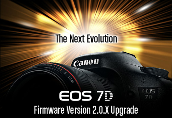 Canon EOS 7D получит существенное обновление прошивки