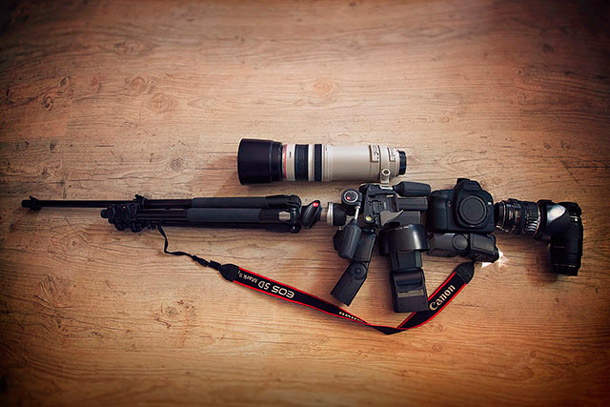 The Canon M4 D Mark II - штурмовое ружье журналистов