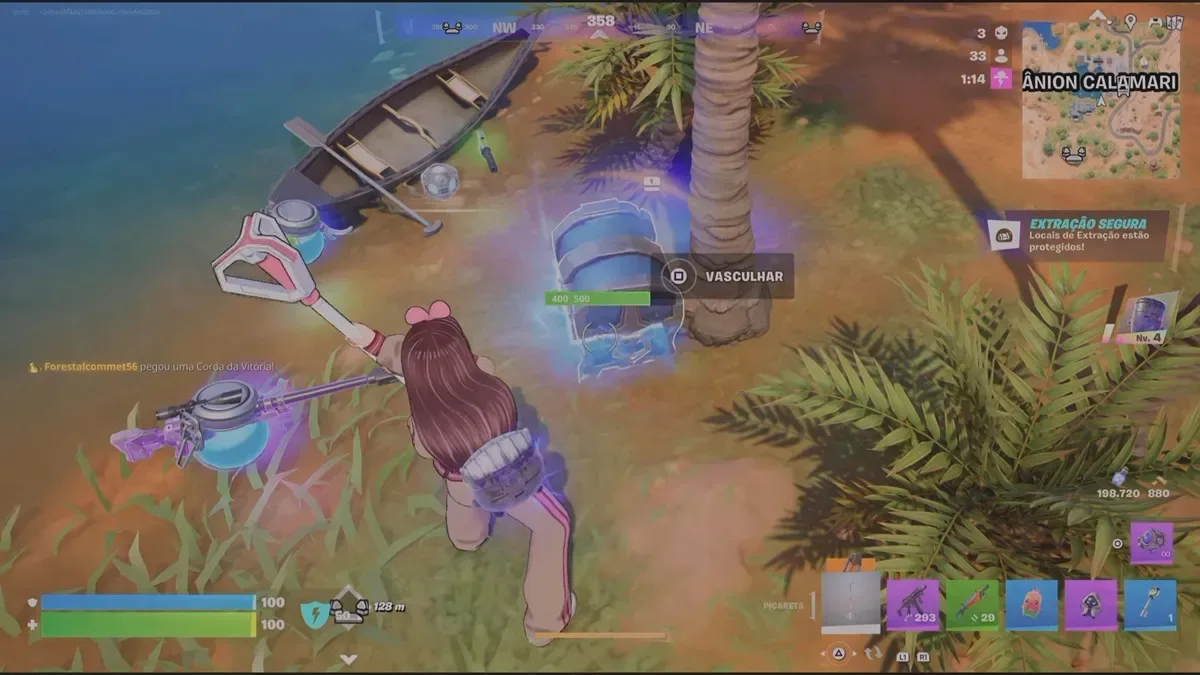 Rare Chest Being Broken For The Third Time