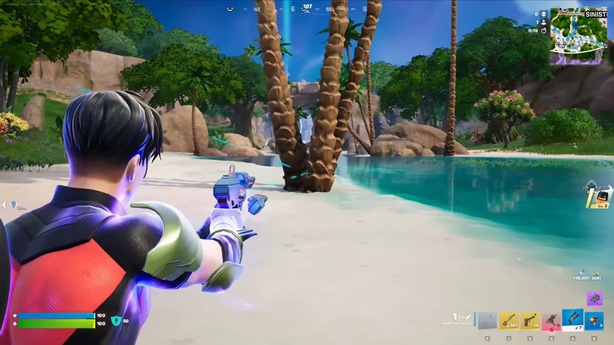 Taking aim with the Bank Shot Pistol