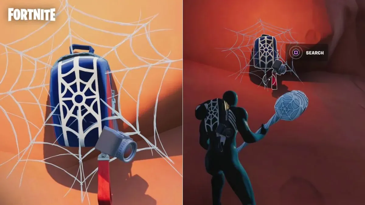 Fortnite Spider-Man Backpack