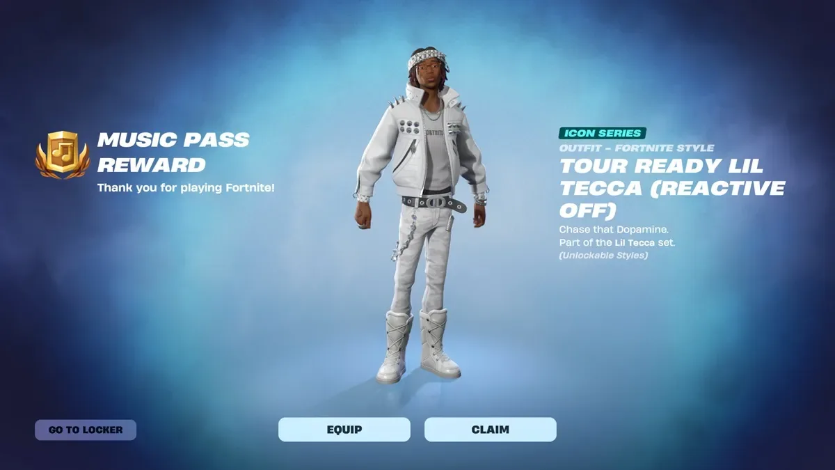 Tour Ready Lil Tecca Skin In Fortnite