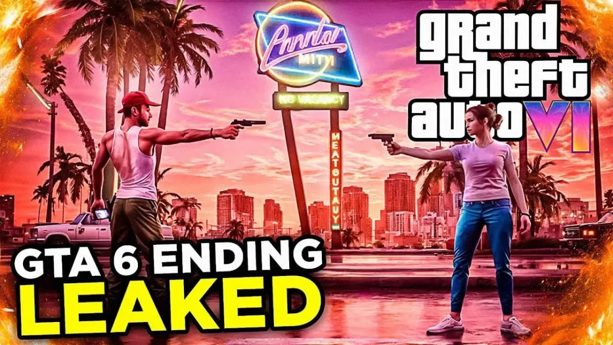 GTA 6 Ending leaked YT Thumbnail