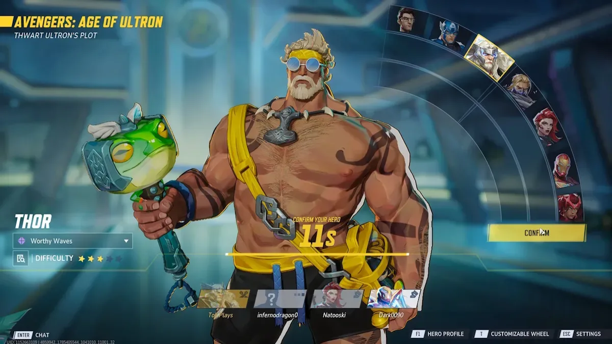 All Playable Heroes in Marvel Rivals Avengers Age of Ultron PvE mode