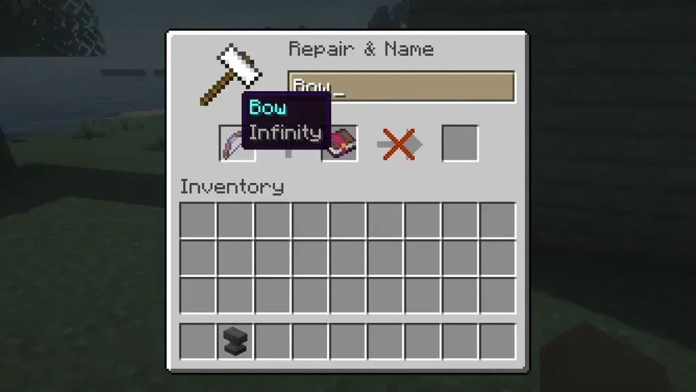 Mending is Incompatible with Infinity
