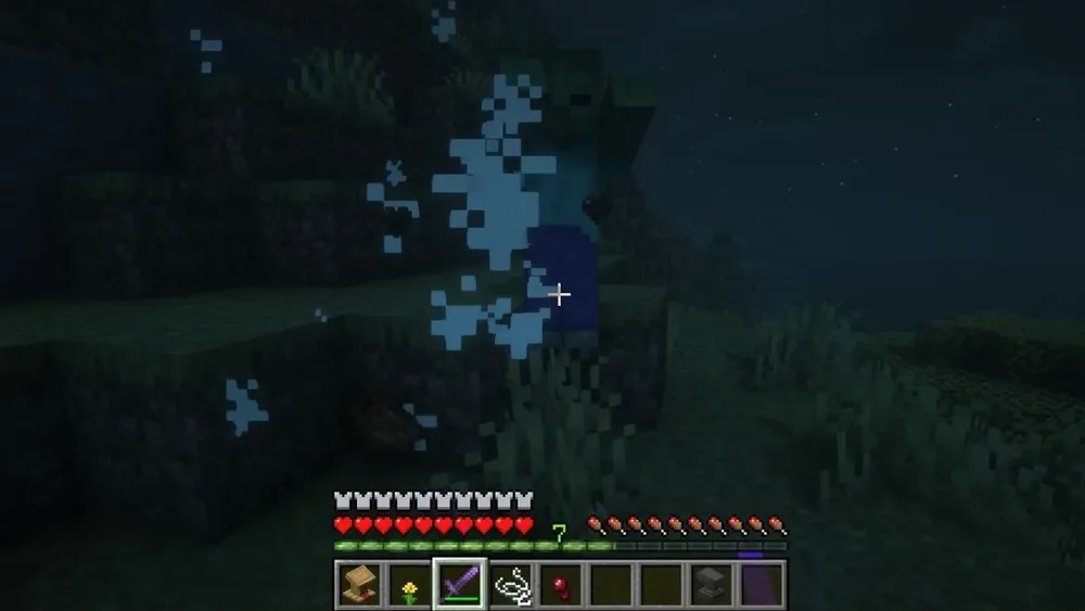 Use Mending to repair tools in Minecraft