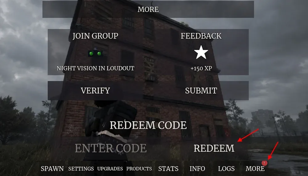 A Quiet Place Deadzone codes redeem
