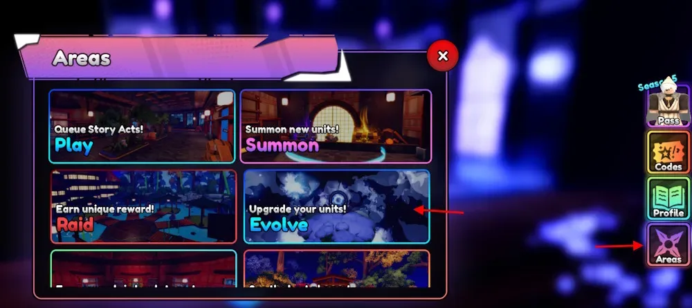 Evolve in Anime Final Strike