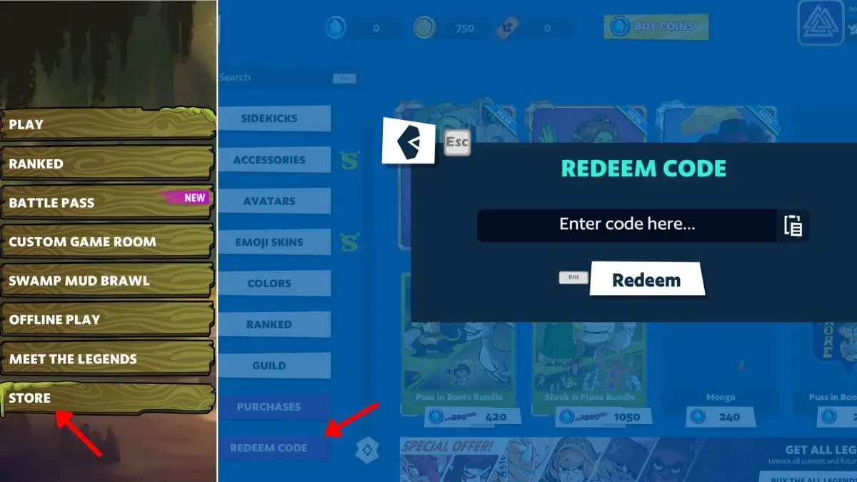 Redeem Brawlhalla Codes