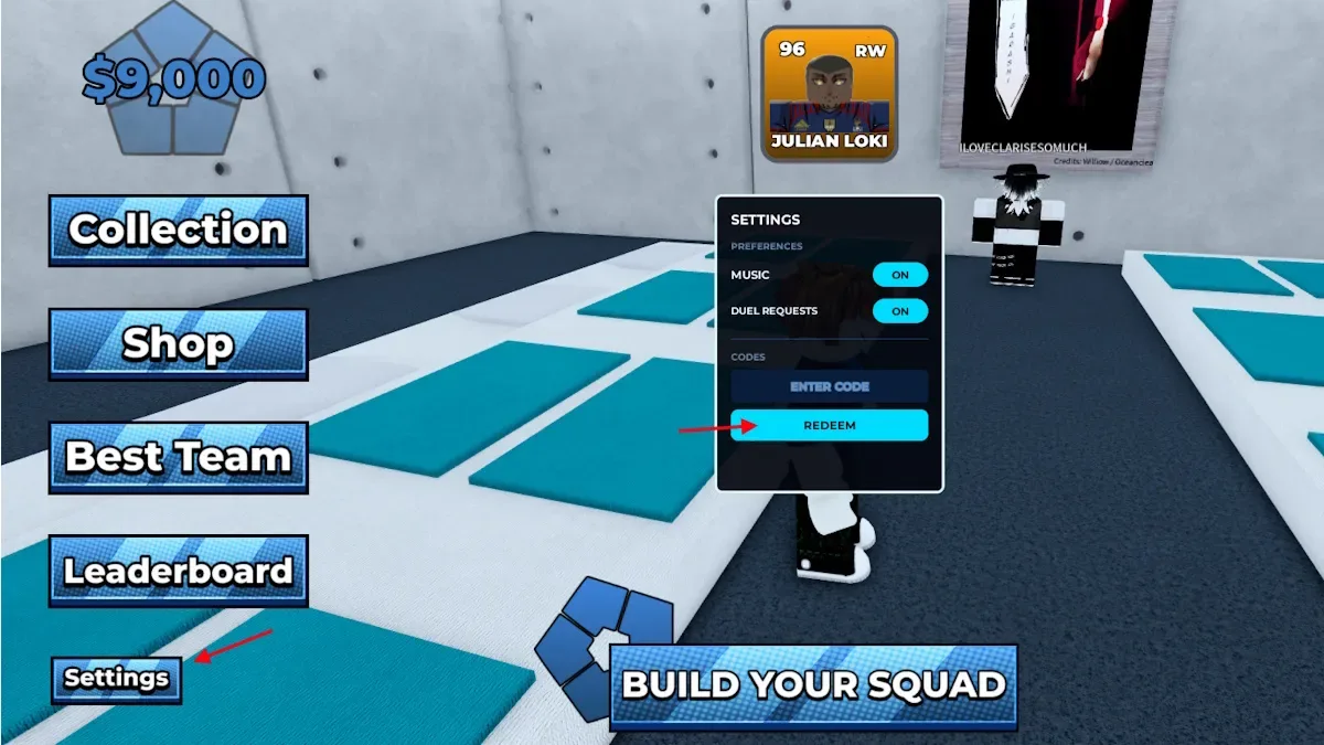 redeem Build a blue lock squad codes
