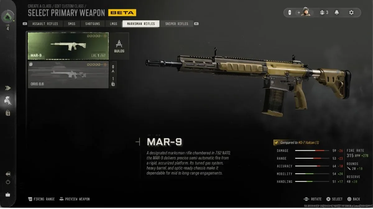 Call of Duty Modern Warfare 4 Marksman Rifles