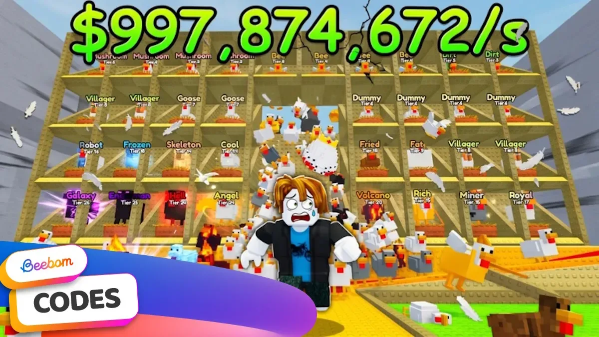 Chicken Farm: Коды на август 2026 года
