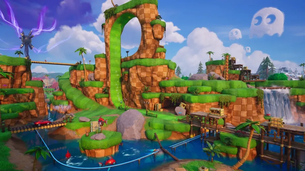 Fortnite Sonic POI