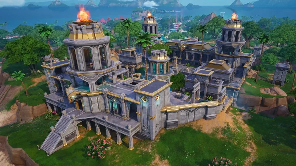 Fortnite Temple POI