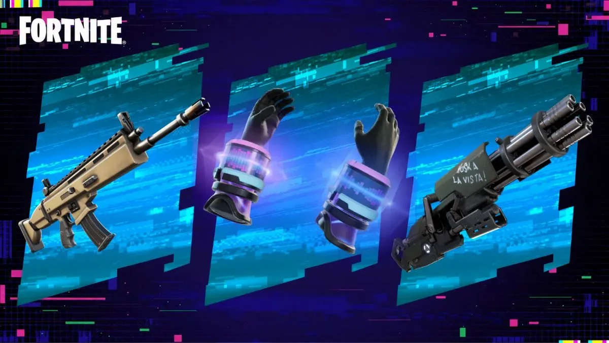 Unvaulted Fortnite weapons in Chapter 7 Season 4