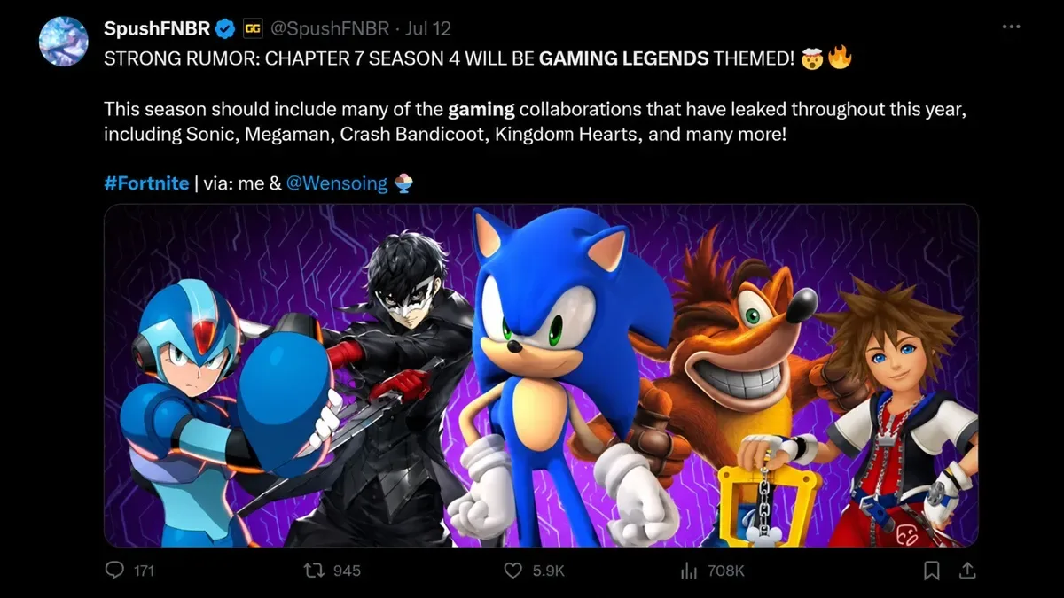 Fortnite Kingdom Hearts Collab Reveal Could Happen Next Month