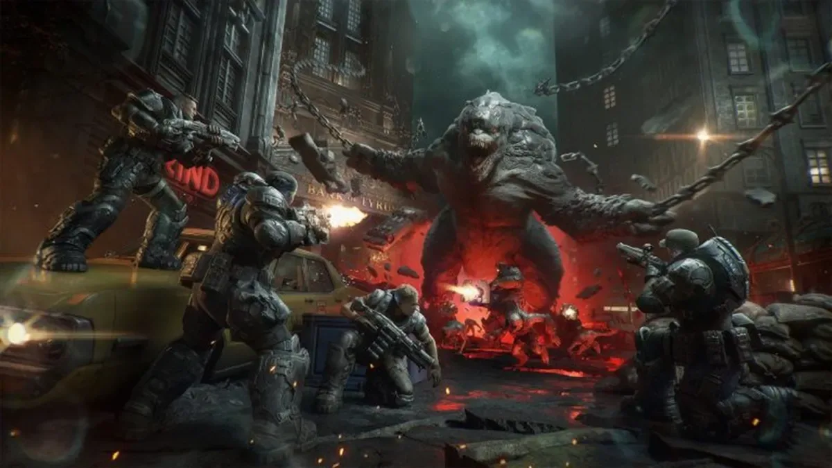 Gears of War E-Day Horde Siege mode