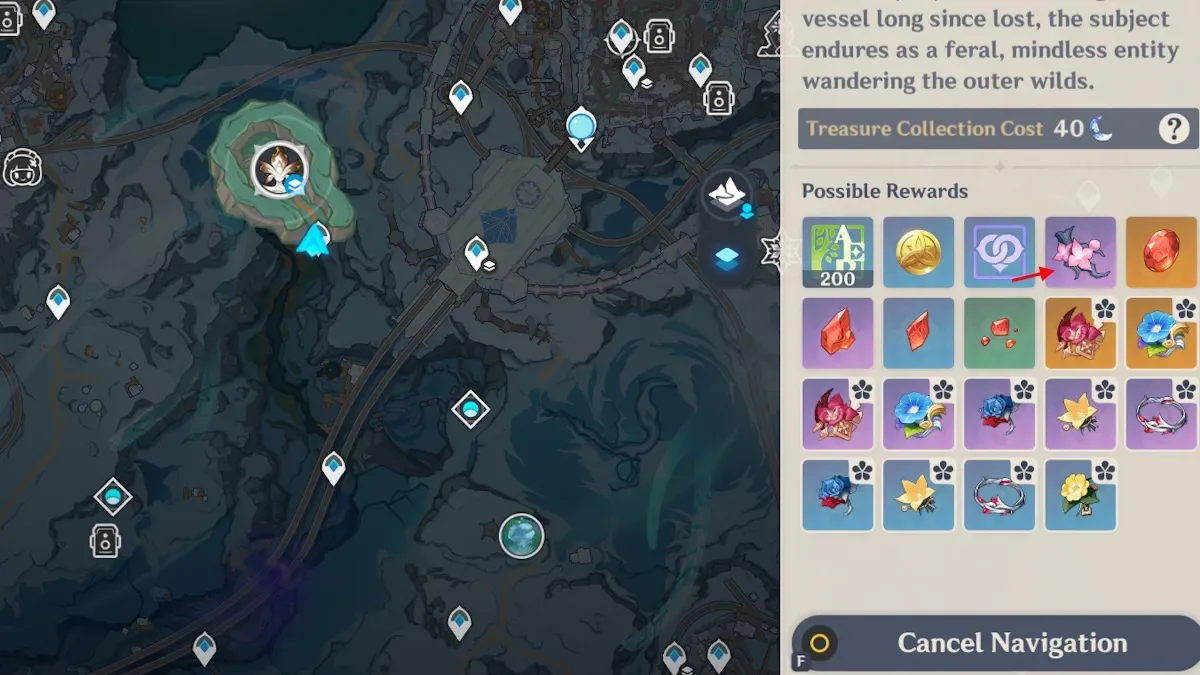 Genshin Impact Snezhnaya Immortal Constuct boss rewards