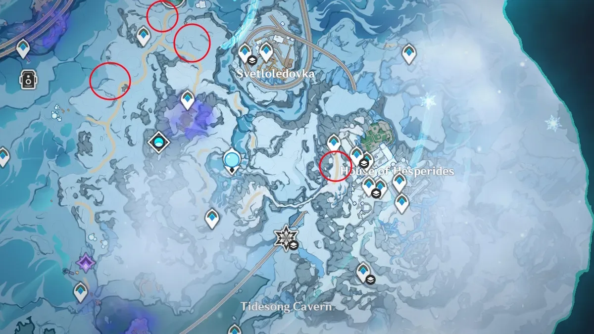 Genshin Impact Flockingweed Locations