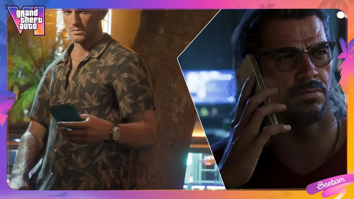 Jason and Raul with GTA 6 phone