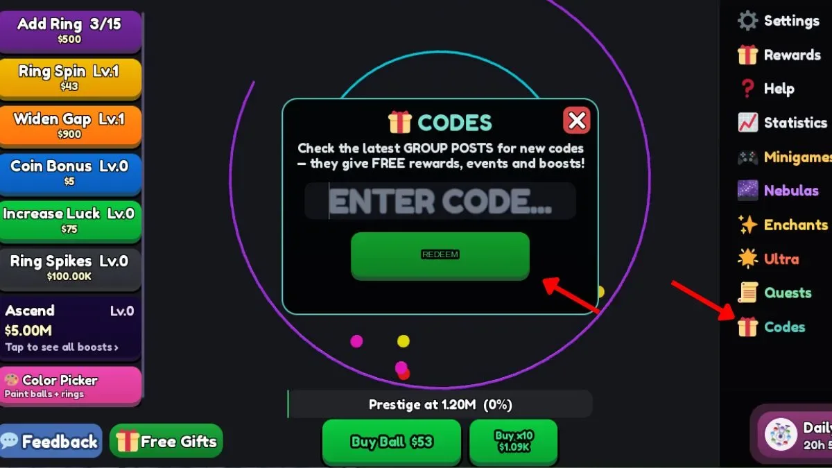 Redeem Idle Balls codes