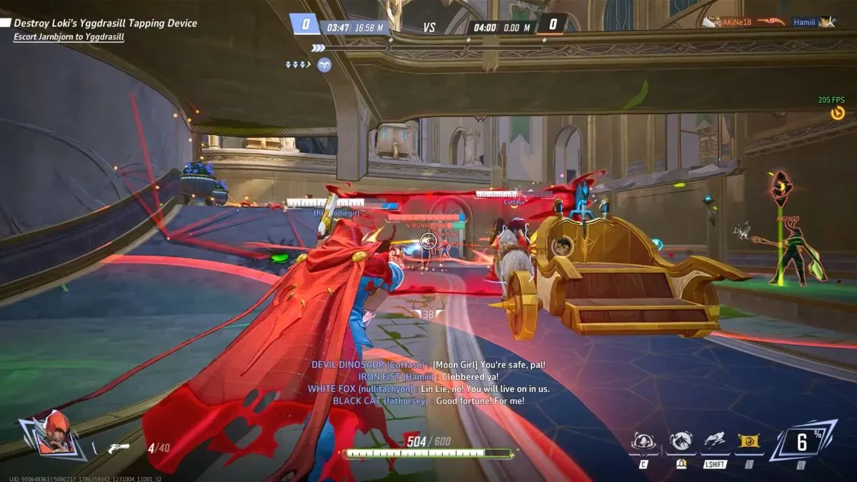 Shooting through the Hood's Abyssal Veil in Marvel Rivals