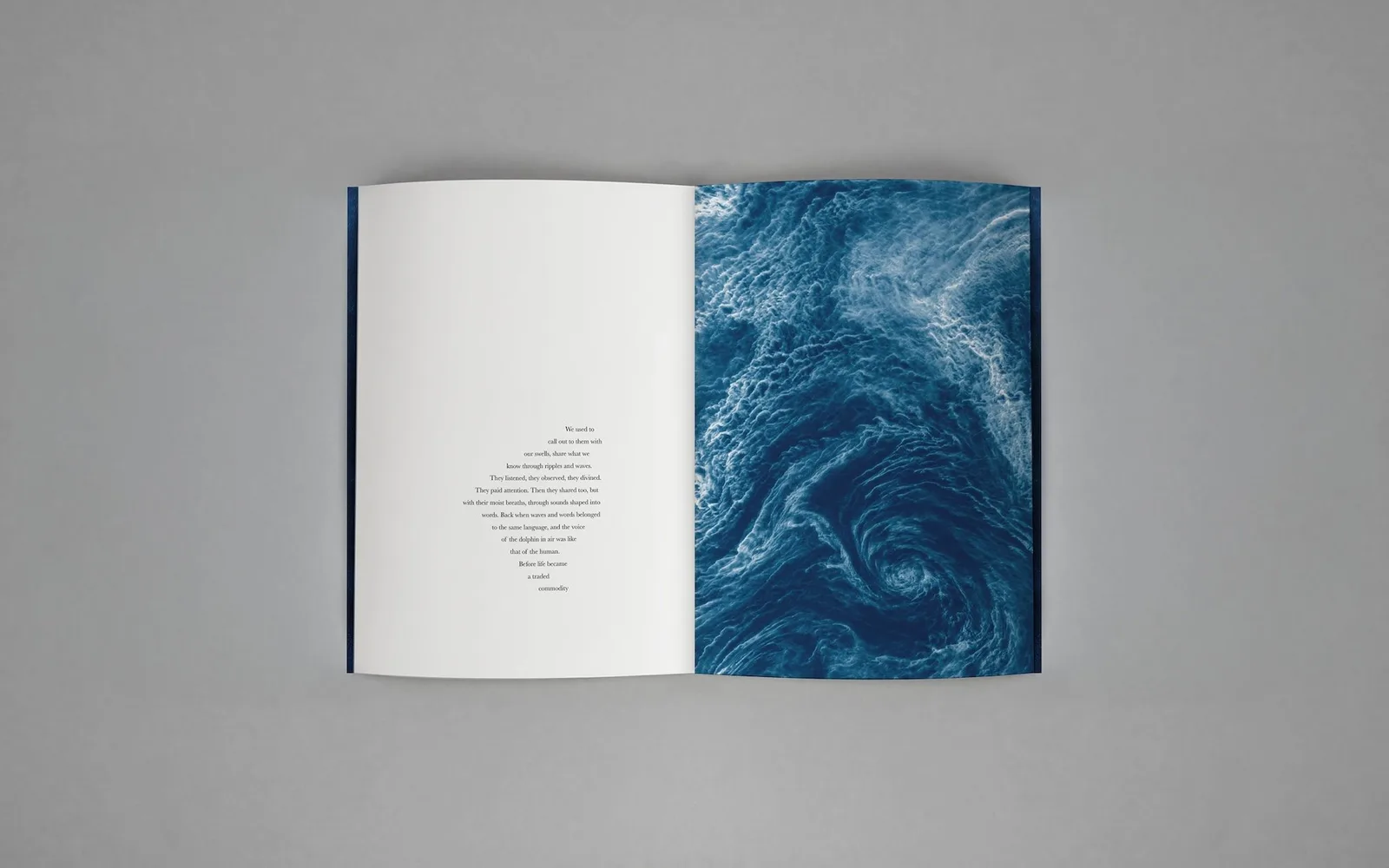 Spread from the book “viridescent, afire” © Małgorzata Stankiewicz
