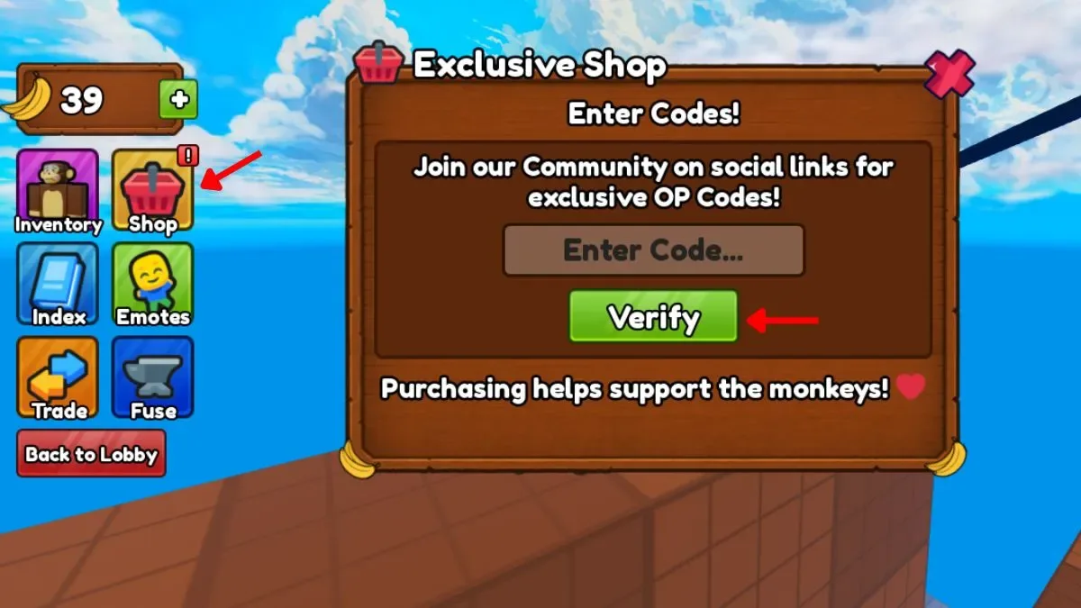 redeem Monkey Bomb Tag Codes