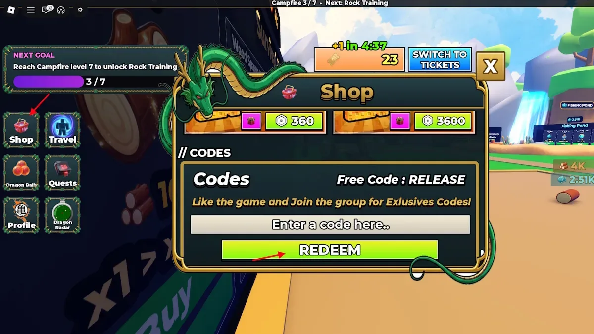 redeem Saiyan Incremental codes
