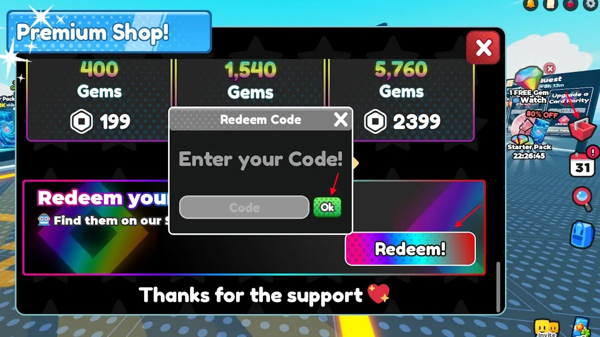 redeem Slime Card Collection codes