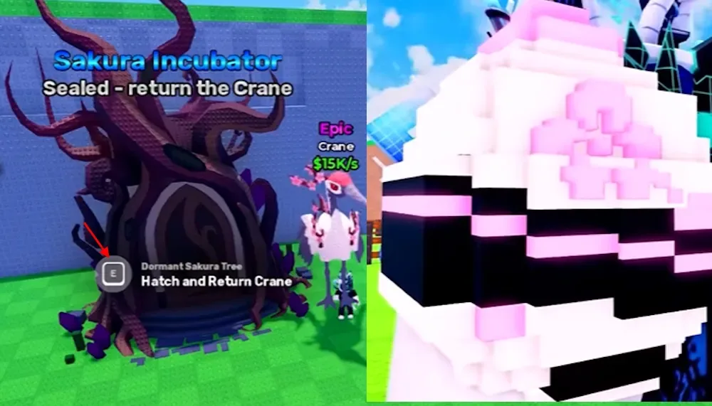 Unlocking Sakura Incubator in Steal an Egg