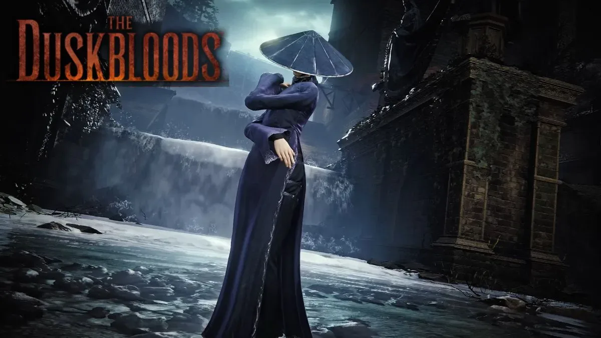 A playable female character in The Duskbloods