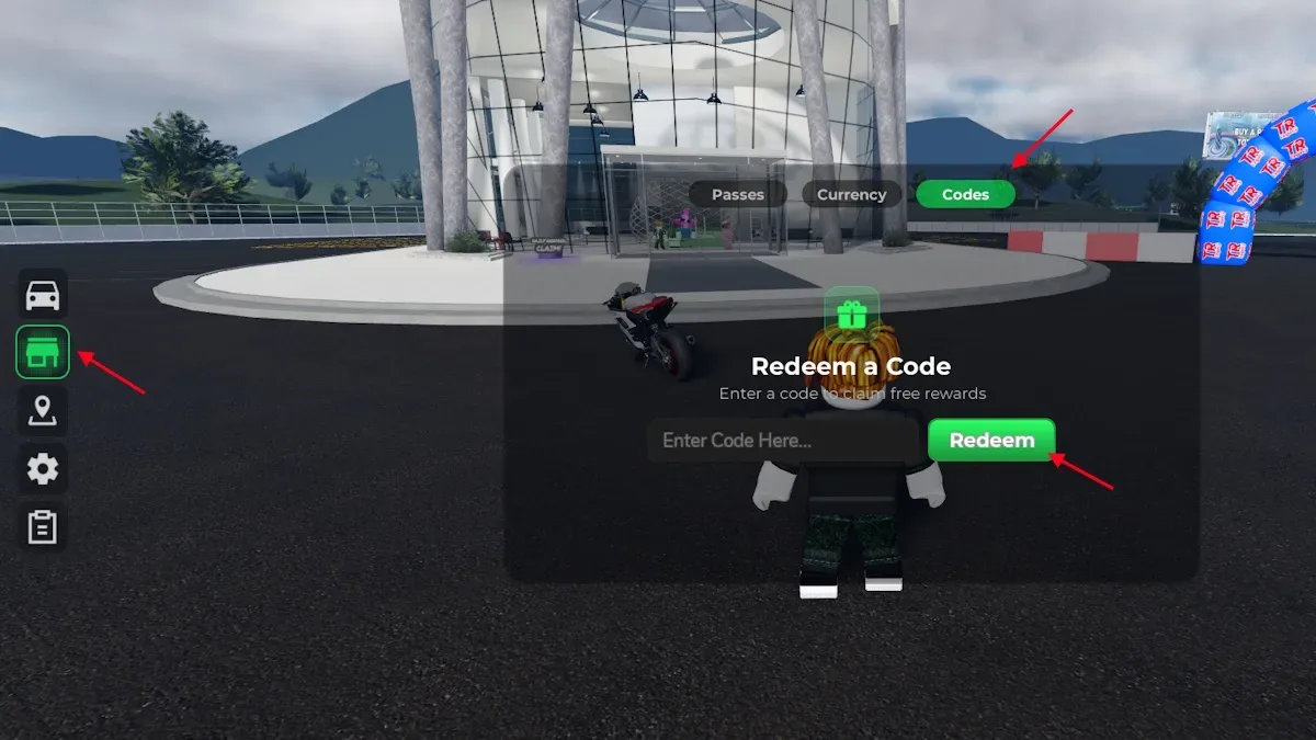 redeem TR Legacy codes