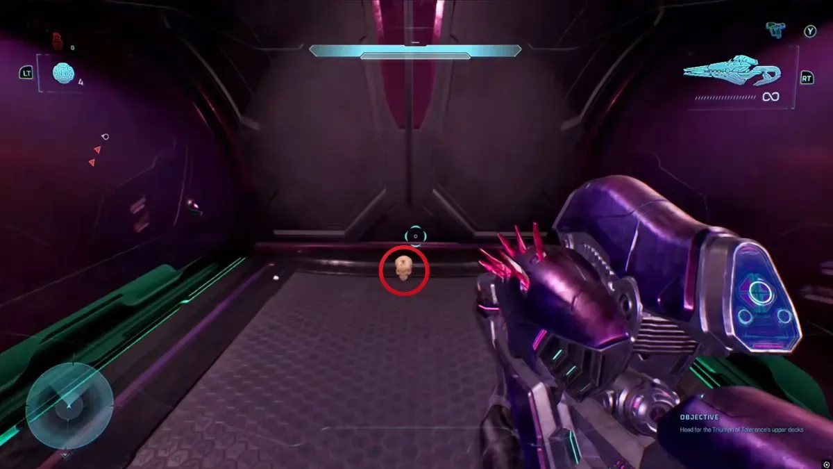 Leadhead Skull in Halo Campaign Evolved