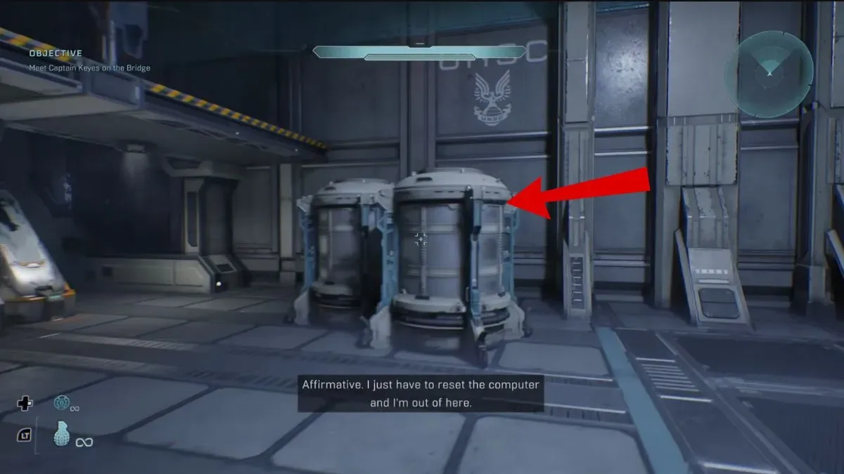 Cylinders in Halo Campaign Evolved