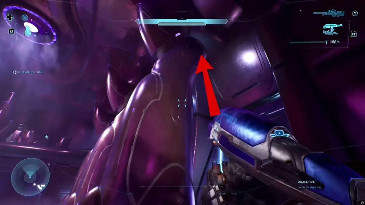 Purple pillar in Halo Campaign Evolved