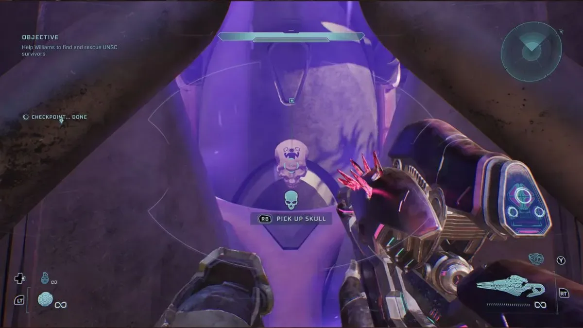 Temperamental Skull in Halo Campaign Evolved