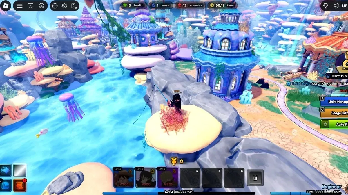 How to play the tidal siege event in anime expeditions