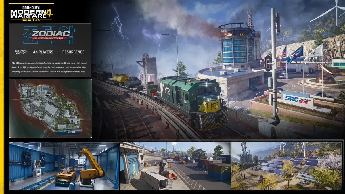 Call of Duty Modern Warfare 4 Warzone Resurgence map
