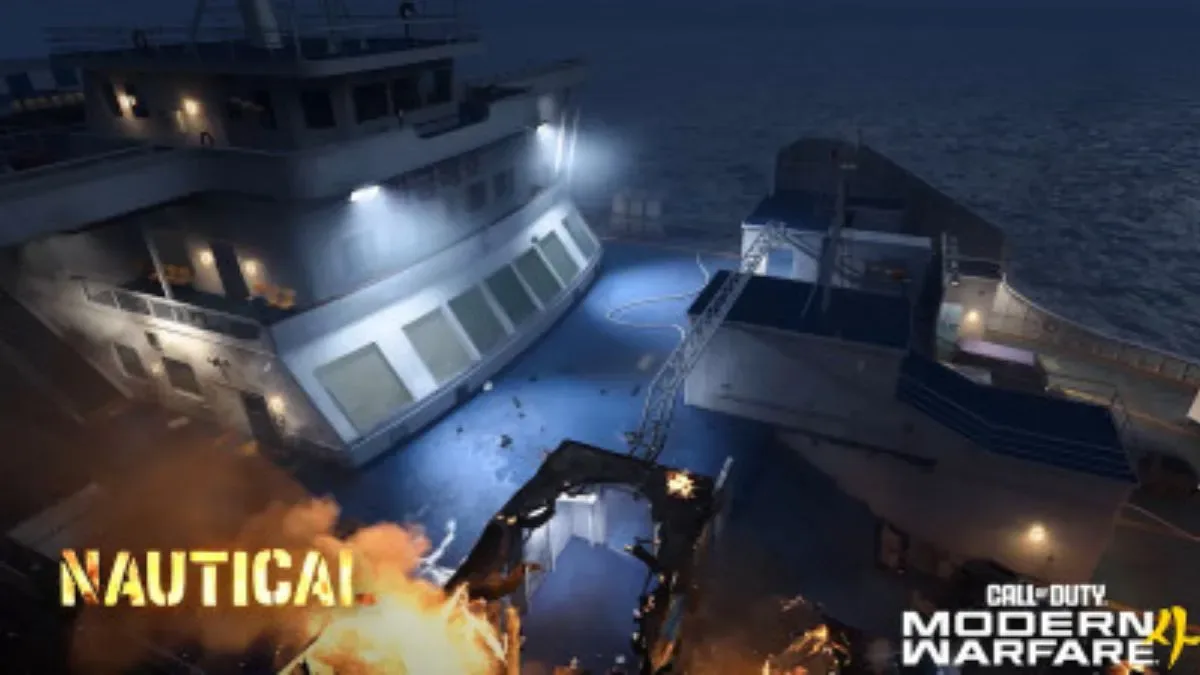 Call of Duty Modern Warfare 4 Nautical Map
