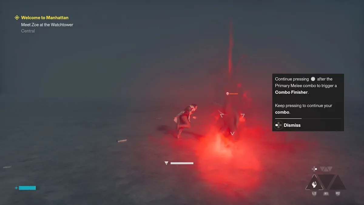Combo Finisher perform in Control Resonant