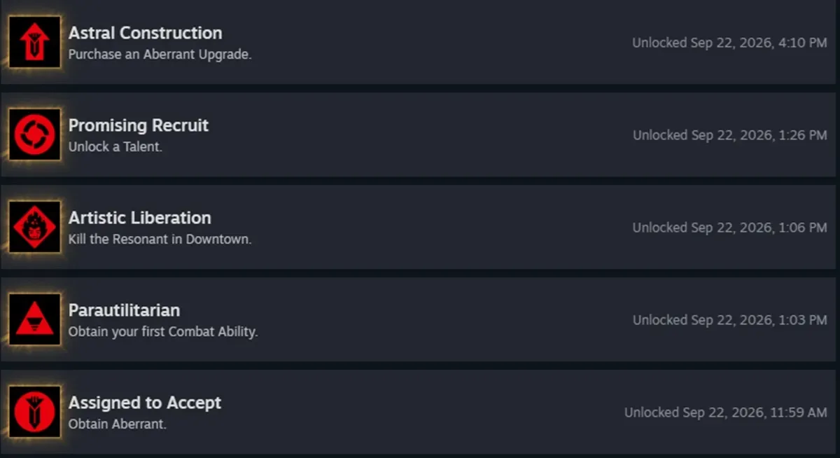 Control Resonant Achievements Steam