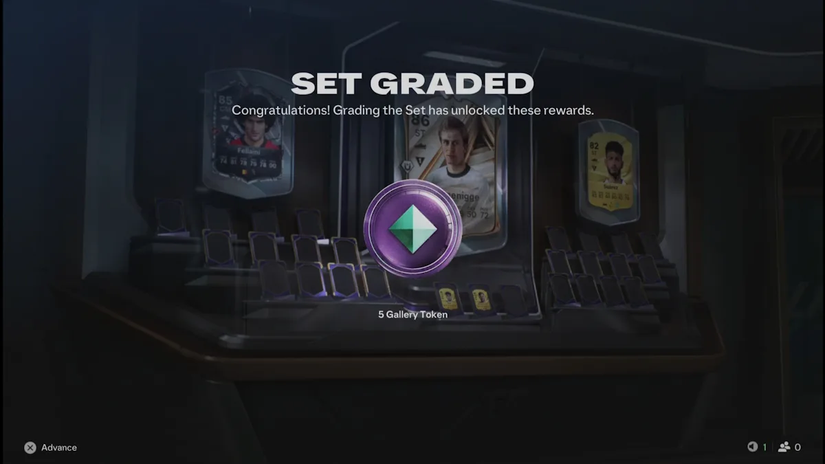 EA FC 27 Gallery Tokens Reward