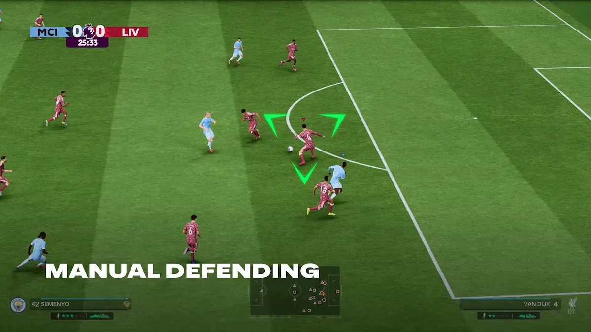 Manual Defending in EA Sports FC 27