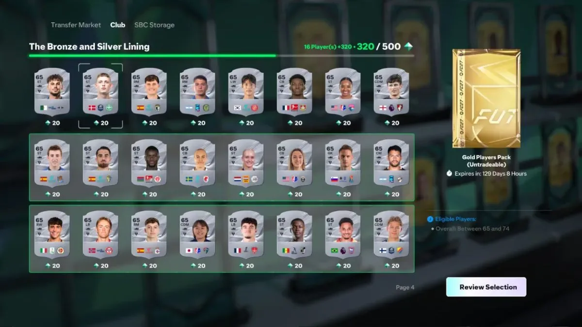 SBCs in EA FC 27