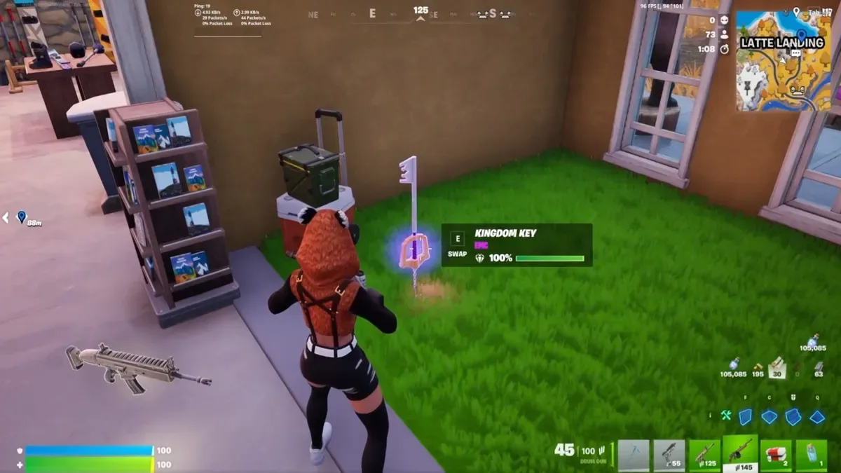 Sora Kingdom Key in Fortnite